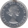 Монета. Канада. 1 доллар 1964 год. 100 лет Шарлоттауну и Квебеку. рев.