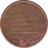 Монета. Италия. 5 центов 2007 год. ав.