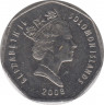 Монета. Соломоновы острова. 1 доллар 2008 год. рев.