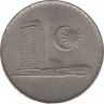 Монета. Малайзия. 50 сен 1987 год. рев.