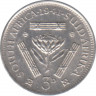 Монета. Южно-Африканская республика (ЮАР). 3 пенса 1941 год. ав.