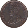 Монета. Цейлон (Шри-Ланка). 1 цент 1928 год. рев.