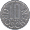 Монета. Австрия. 10 грошей 1986 год. ав.