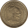 Монета. Дания. 20 крон 2007 год. ав.