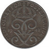 Монета. Швеция. 2 эре 1947 год . ав.