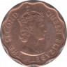 Монета. Британский Гондурас. 1 цент 1973 год. рев.
