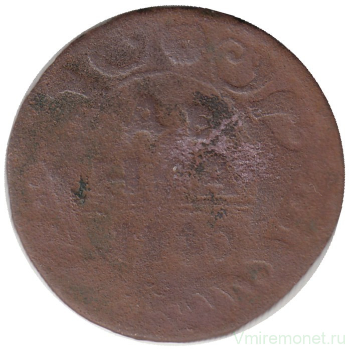 Монета. Россия. Деньга 1740 год.