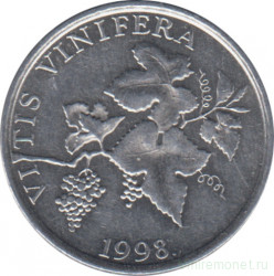 Монета. Хорватия. 2 липы 1998 год.