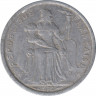 Монета. Французская Полинезия. 1 франк 1979 год. ав.