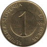  Монета. Словения. 1 толар 1994 год (К). ав.