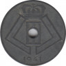 Монета. Бельгия. 5 сантимов 1941 год. BELGIQUE-BELGIE. ав.