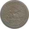 Монета. Британская Восточная Африка. 50 центов 1949 год. ав.