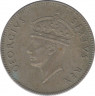 Монета. Британская Восточная Африка. 50 центов 1949 год. рев.