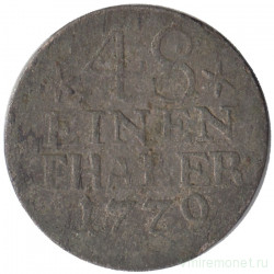 Монета. Германия. Пруссия. 1/48 талера 1779 год.