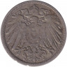 Монета. Германская империя. 5 пфеннигов 1903 год. (J).