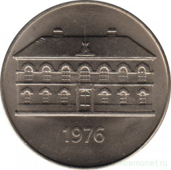 Монета. Исландия. 50 крон 1976 год.