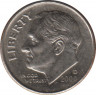 Монета. США. 10 центов 2000 год. Монетный двор D. ав.