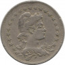 Монета. Бразилия. 400 рейсов 1927 год.
