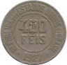 Монета. Бразилия. 400 рейсов 1927 год.