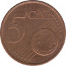 Монета. Франция. 5 центов 1999 год. рев.