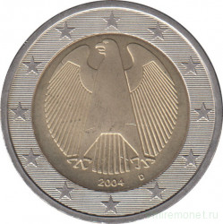 Монеты. Германия. Набор евро 8 монет 2004 год. 1, 2, 5, 10, 20, 50 центов, 1, 2 евро. (D).