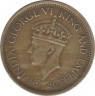 Монета. Цейлон (Шри-Ланка). 50 центов 1943 год. рев.