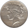 Монета. США. 1 доллар 1923 год. ав.