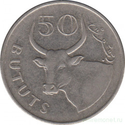 Монета. Гамбия. 50 бутутов 2008 год.