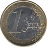 Монета. Испания. 1 евро 2008 год. рев.
