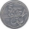 Монета. Филиппины. 5 сентимо 1990 год. рев.