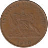 Монета. Тринидад и Тобаго. 1 цент 1976 год. Старый тип. ав.