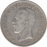 Монета. Швеция. 2 кроны 1922 год. ав.