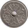 Монета. Дания. 1 крона 1993 год. ав.