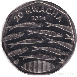 Монета. Малави. 20 квач 2024 год.