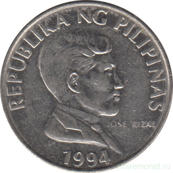 Монета. Филиппины. 1 песо 1994 год.