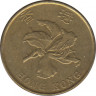 Монета. Гонконг. 10 центов 1998 год. рев.