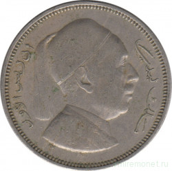 Монета. Ливия. 2 пиастра 1952 год.