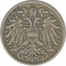 Монета. Австро-Венгерская империя. 10 геллеров 1916 год. рев.