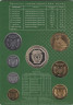 Монета. Украина. Набор из 7 монет плюс жетон 2011 год. 20 лет национальному банку Украины, в буклете. рев.