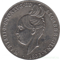Монета. Португалия. 5 евро 2013 год. Королевы Европы - Мария II.