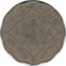 Монета. Индия. 1 анна 1912 год. ав.