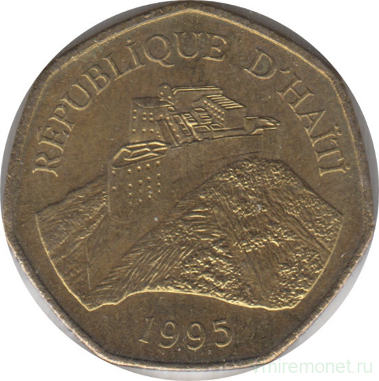 Монета. Гаити. 1 гурд 1995 год.