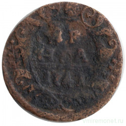 Монета. Россия. Деньга 1741 год.