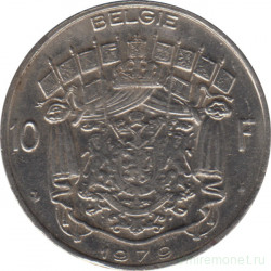 Монета. Бельгия. 10 франков 1979 год. BELGIE.