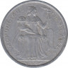 Монета. Французская Полинезия. 2 франка 1979 год. ав.