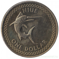 Монета. Ниуэ. 1 доллар 2009 год.