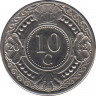 Монета. Нидерландские Антильские острова. 10 центов 2012 год. ав.