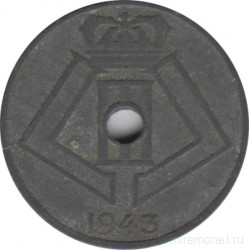 Монета. Бельгия. 5 сантимов 1943 год. BELGIQUE-BELGIE.