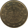 Монета. Сан-Марино. 50 центов 2005 год. ав.