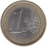 Монета. Португалия. 1 евро 2005 год.